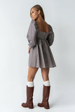 Wren Gingham Mini Dress