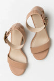 Eliya Block Heel in Nude