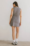 Vela Zip Up Mini Dress FINAL SALE