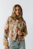 Joanna Floral Cropped Jacket FINAL SALE