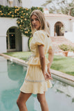 Wesley Baby Doll Top in Yellow
