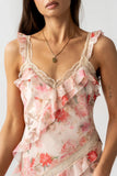 Franny Ruffle Maxi Dress