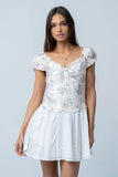 Maria Floral Mini Dress