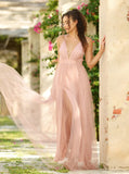 Sydney Maxi Dress Blush Tulle Dress