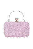 Womens Beaded Sequined Evening Clutch Bags