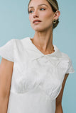 Tammy Embroidered Maxi Dress in Ivory
