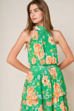 CHARITY HALTER MAXI DRESS