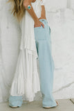 Sydney Striped Wide Leg Jeans