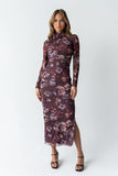 Jovie Floral Mesh Maxi Dress FINAL SALE