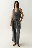 Lea Plaid Vest