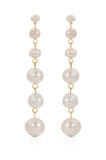 Graduating Freshwater Pearl Earrings