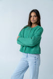 Valeria Oversized Sweater in Green