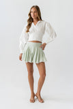 Stewart Striped Mini Skirt