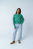 Valeria Oversized Sweater in Green