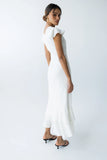 Mateo Floral Maxi Dress in Ivory