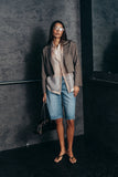 Crystal Cropped Blazer