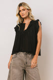 Leia Blouse in Black FINAL SALE