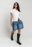 Torrey Asymmetrical Button Up