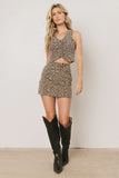 Holly Cheetah Mini Skirt FINAL SALE