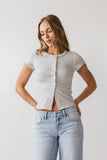 Trisha Striped Top in Blue