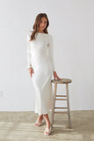 Sofia Open Back Satin Maxi Dress