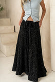 Marlee Floral Maxi Skirt in Black FINAL SALE