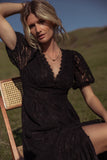 Rowan Lace Dress in Black FINAL SALE