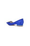 Crystal Simple Pointed Toe Flats