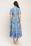 SWEET SOPHISTICATE SHORT SLEEVE MIDI DRESS