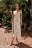 Kaira Floral Midi Dress FINAL SALE