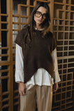 Paloma Knit Sweater in Brown
