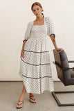 Hunter Smocked Polka Dot Dress FINAL SALE