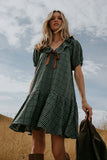 Franklin Gingham Midi Dress