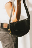 Rumble Vegan Leather Bag in Black FINAL SALE