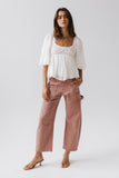 Scottie Barrel Jeans in Mauve FINAL SALE