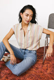 Imogen Striped Button Up FINAL SALE