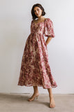 Kimmie Floral Midi Dress FINAL SALE