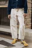 Jocelyn Barrel Jeans in Cream FINAL SALE