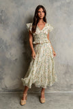 Carlie Floral Smocked Blouse