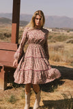 Arabella Floral Midi Dress FINAL SALE