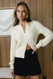 Marissa Knit Sweater in Ivory