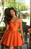 26314 AVA PRESLEY CORSET A LINE MINI DRESS