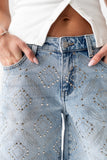 Sydney Studded Denim Shorts