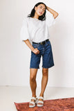 Veda Top in White FINAL SALE