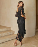 Reyna Dress Black