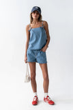 Marline Pinstripe Shorts