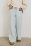 Luisa Wide Leg Pants in Blue FINAL SALE