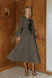 Anista Anne Maxi Dress in Black