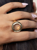 Open Circle Statement Ring