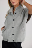 Sadie Knit Cardigan in Grey FINAL SALE